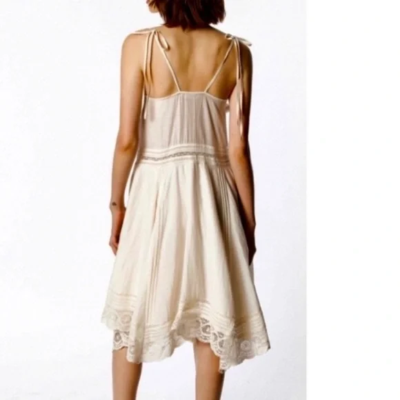 Zadig & Voltaire Rilli Ruffle Lace Dress Size Small - Picture 3 of 9